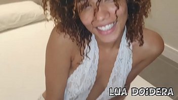 A novinha Lua gravando sua primeira cena para o porno com Jr Doidera