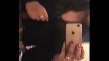 Young 18 year old flashing massive arse and massive tits