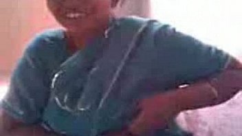 Desi Maid Feeding Her House Owners Son -