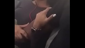 Fingerfucking girl in the bus before we go home