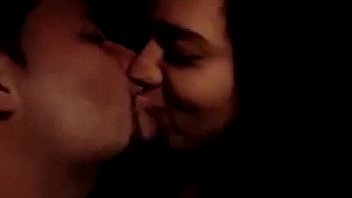 Indian Couple Romantic Kissing