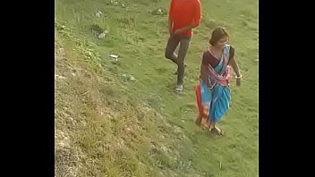 Fucking hard on the ground with Indian girl