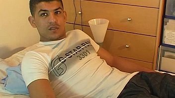 Full video: straight arab guy get wanked his huge cock by a guy !