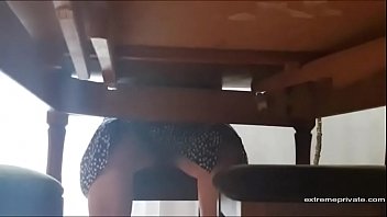 the pussy of my stepmom in upskirt view