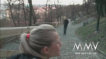 MMV Films German teen gets picked up and fucked