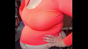 Sexy Fat Belly BBW Heavy Cream