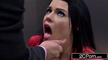 Horny Cheating Business Woman Peta Jensen Gives Head in an Elevator