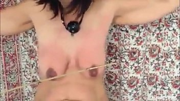 The tormented boobs of my slave girl Elena