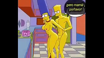 "LOS SIMPSON XXX"  LE LLENA EL CULO DE LECHE A SU MADRE (FILME ENTERO > 