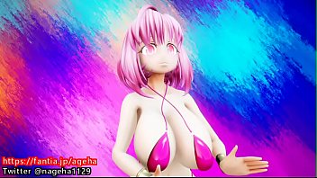 3d hentai busty girl shaking boobs