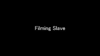 Filming Slave - Flogging, caning, nipple torment and verbal humiliation