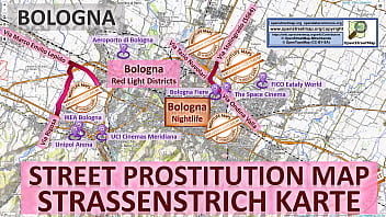 Street Prostitution Map of Bologna, Italy, Italien with Indication where to find Streetworkers, Freelancers, Brothels, Blowjobs and Teens. Also we show you the Bar, Nightlife and Red Light District in the City