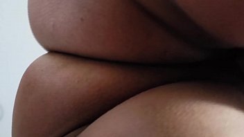 bottom view of my wife's ass, anal sex