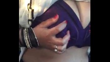 Desi Bhabhi Sexy Boobs Show in Car,