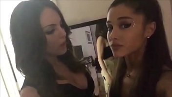 Ariana Grande Kissing Elizabeth Gilliez