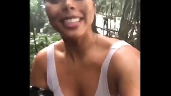 Tabria Majors Big Tit Cleavage 1